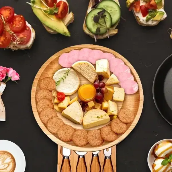 Planche en bois apéro fromage