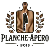 logo planche apero bois