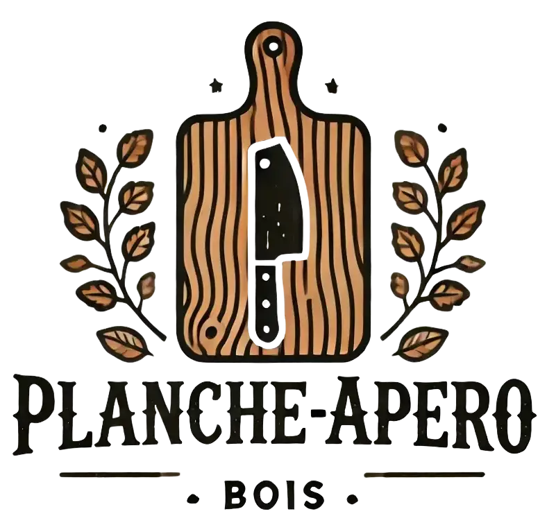 logo planche apero bois