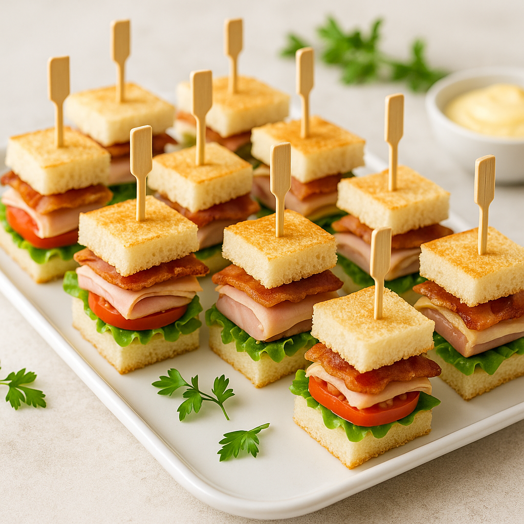 Mini club sandwich apéro dinatoire