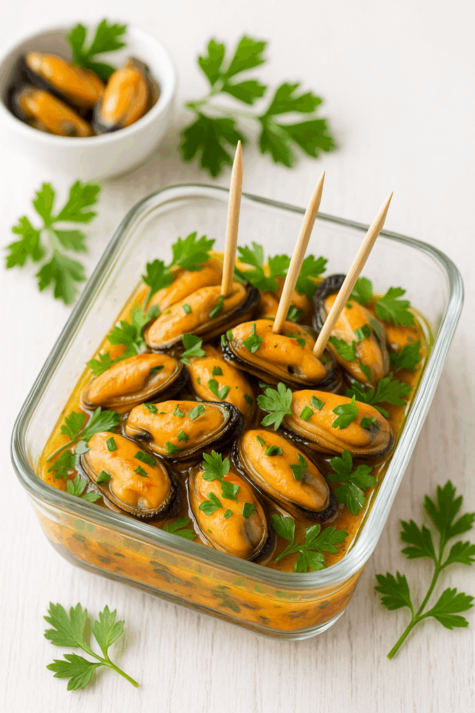 moules aperitif recette