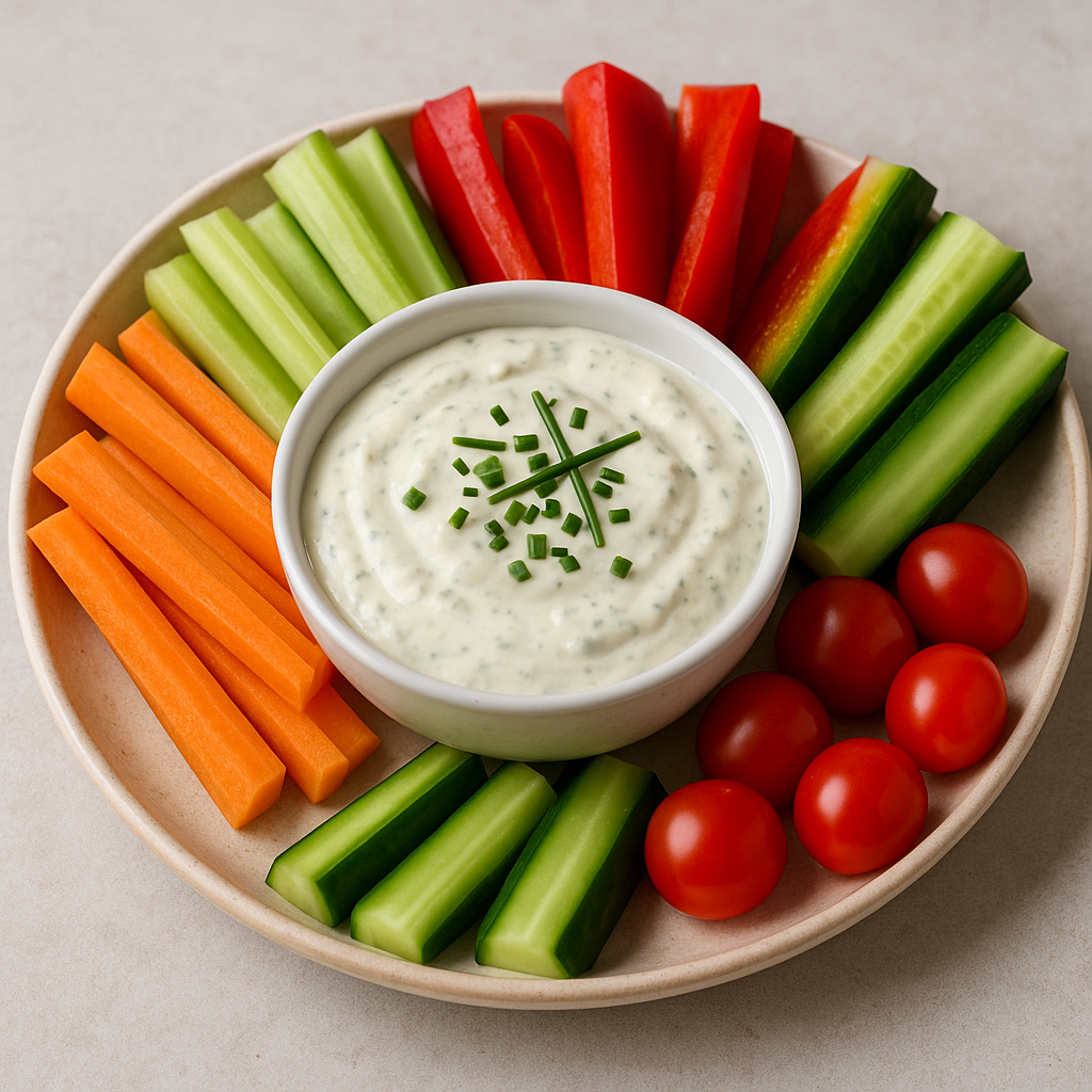 sauce pour légumes apéro dinatoire