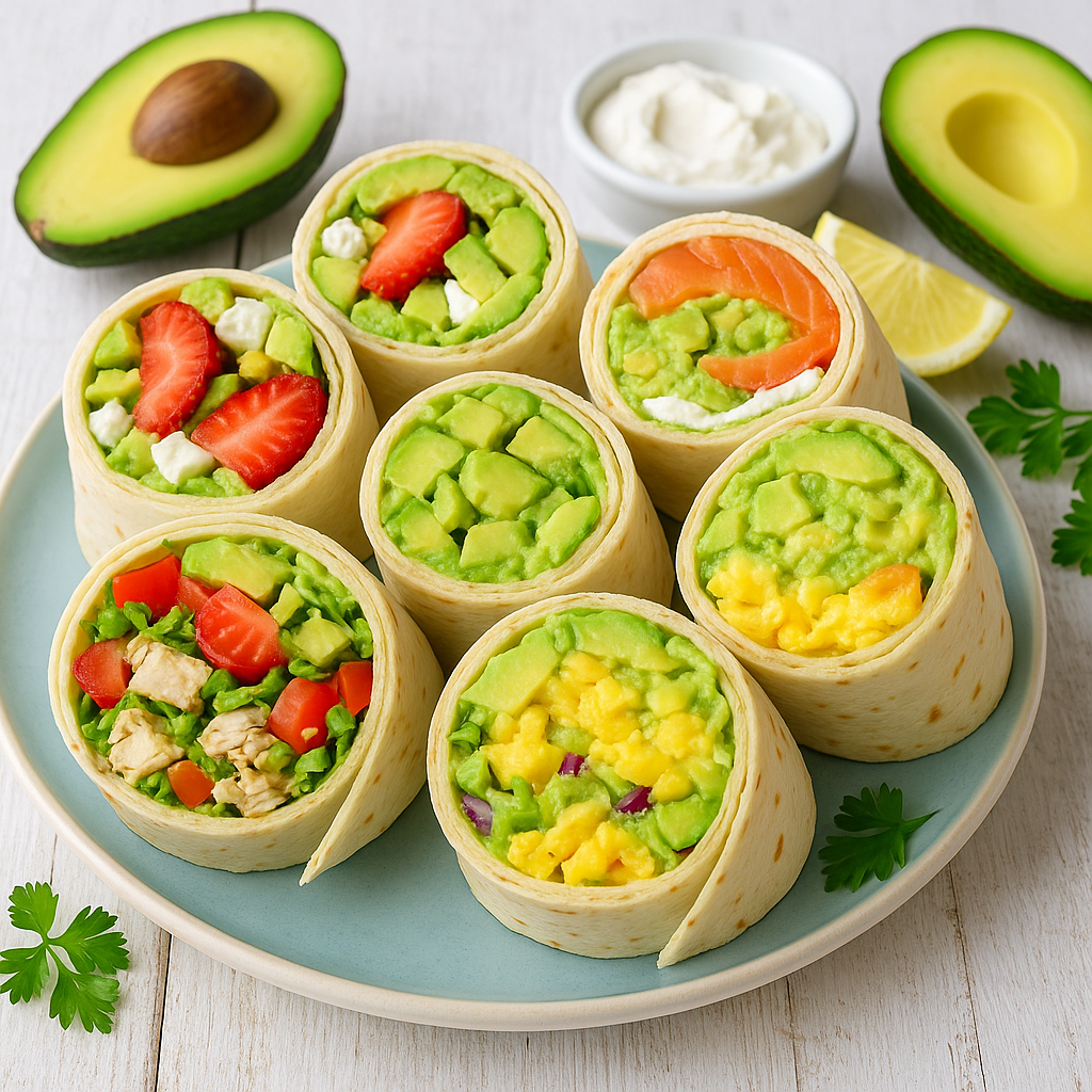 wrap apéro avocat